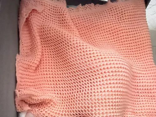 Handmade baby blanket 