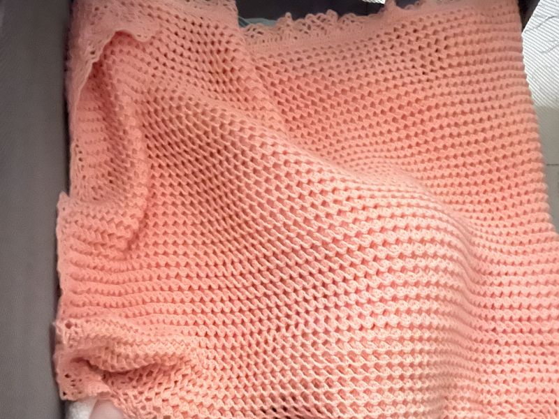 Handmade baby blanket 