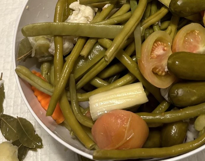 Organic SUPER FOOD  Handmade Caucasian Pickled Veggies