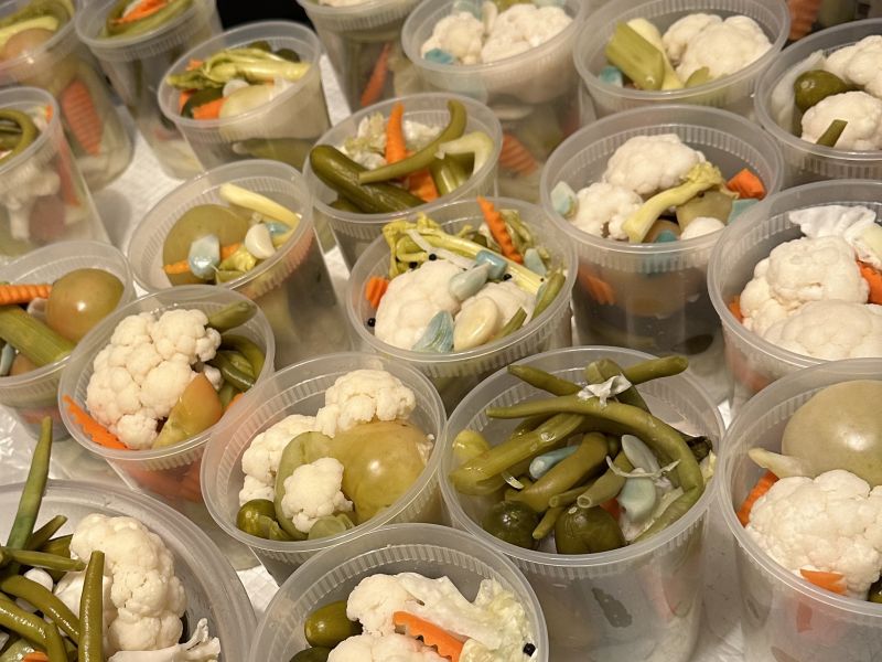 Organic SUPER FOOD  Handmade Caucasian Pickled Veggies