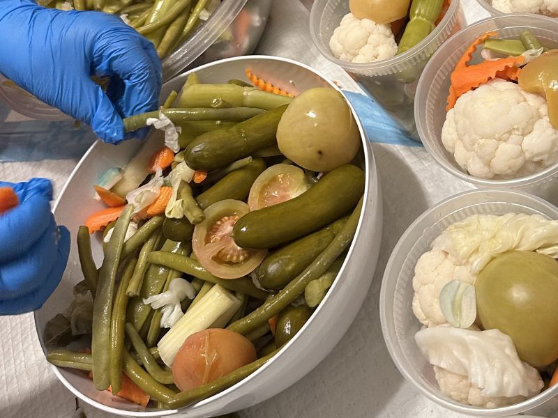 Organic SUPER FOOD  Handmade Caucasian Pickled Veggies