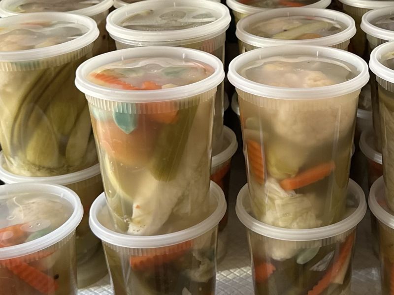 Organic SUPER FOOD  Handmade Caucasian Pickled Veggies