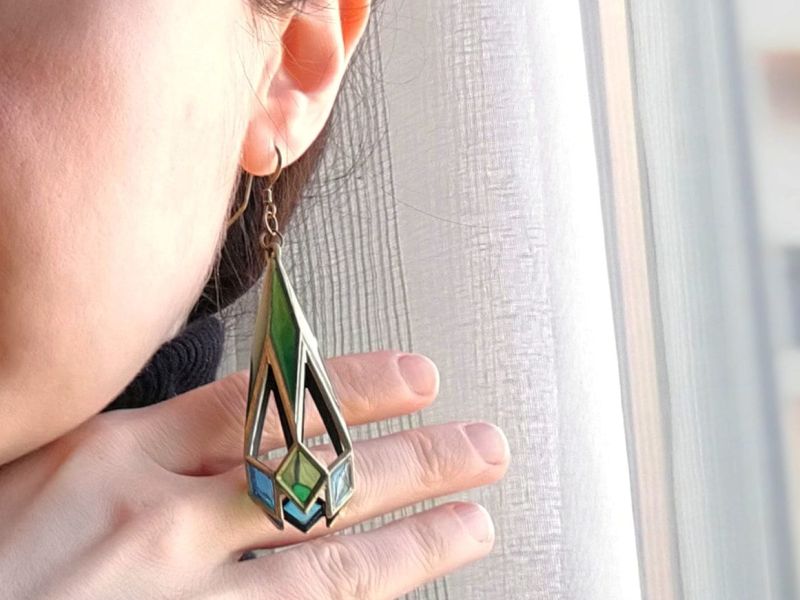 Art Deco Inspired Earrings