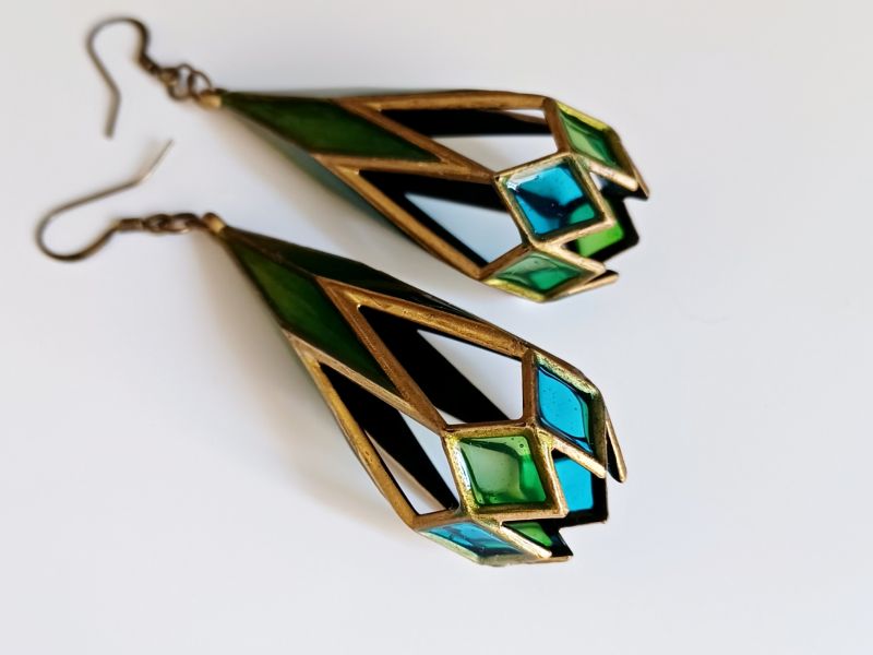 Art Deco Inspired Earrings