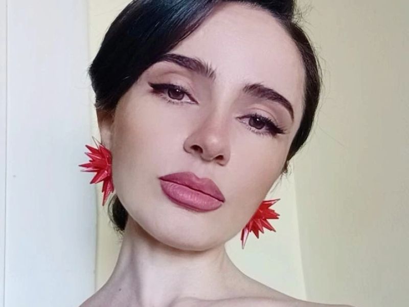 Futuristic Star Earrrings