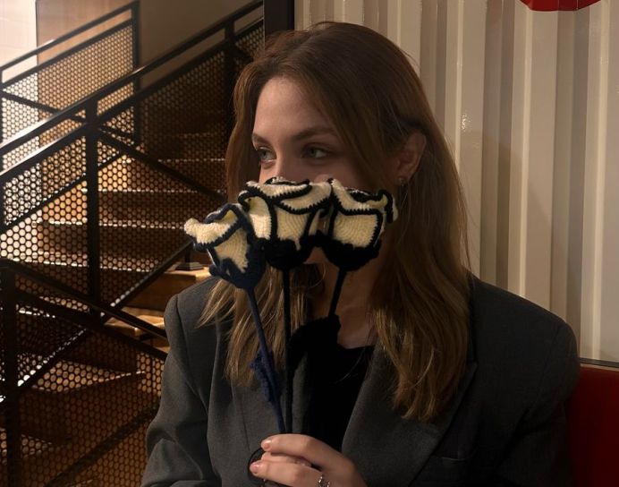 Handmade Crochet Roses