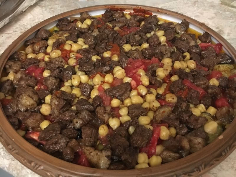 Saj kavurma