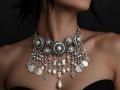  Choker Necklace & Waist Belt