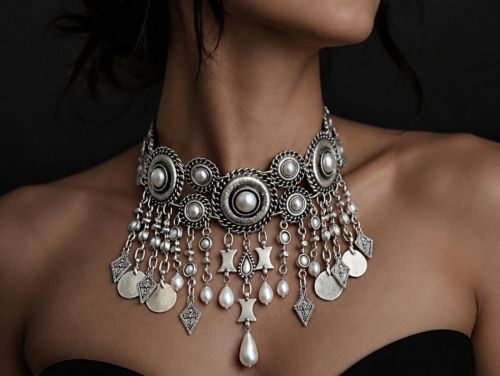  Choker Necklace & Waist Belt