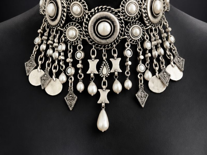  Choker Necklace & Waist Belt