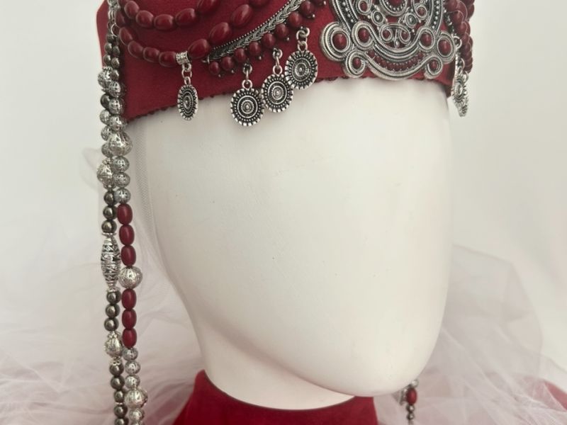 Headpiece “Bordeux Velvet”