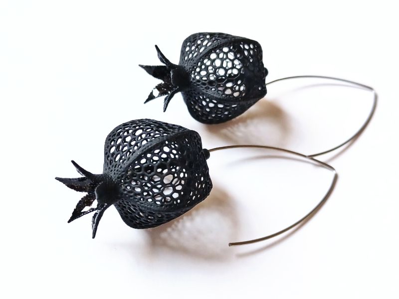 Pomegranate Earrings