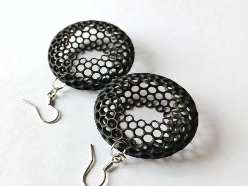 Seafoam Inspired Lacy Earrings