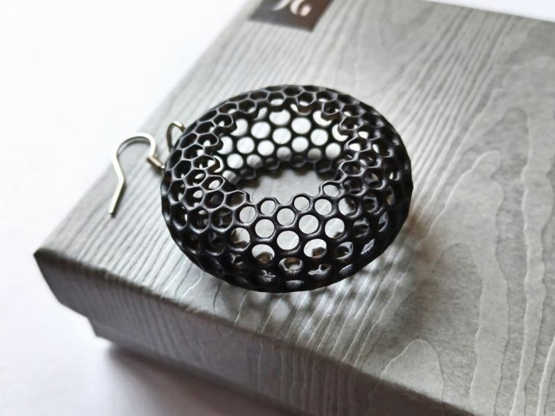 Seafoam Inspired Lacy Earrings