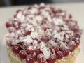 Raspberry Napoleon cake