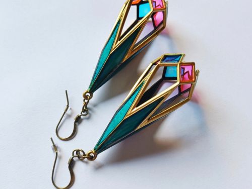 Art Deco Inspired Earrings