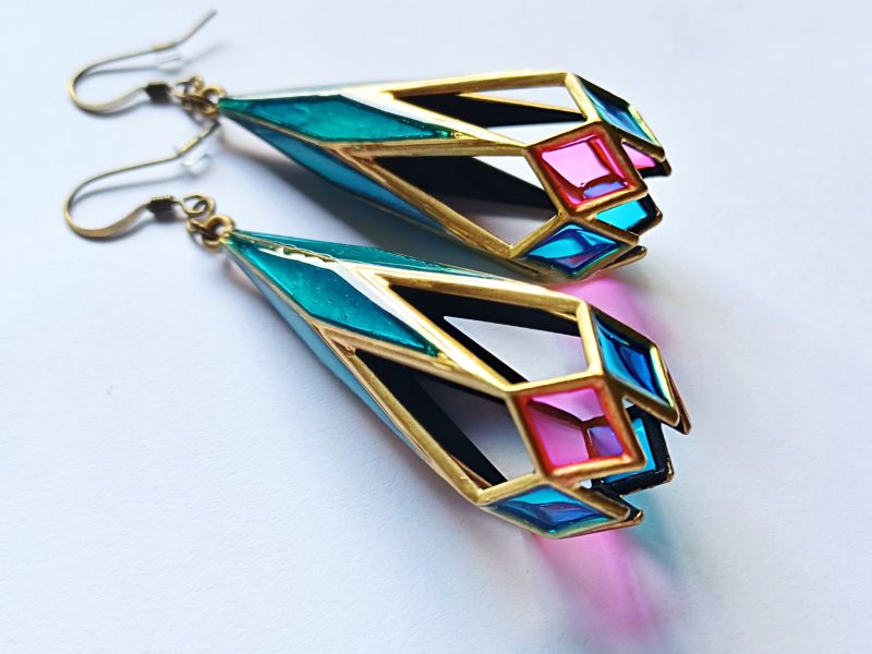 Art Deco Inspired Earrings