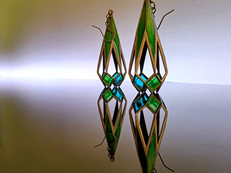 Art Deco Inspired Earrings
