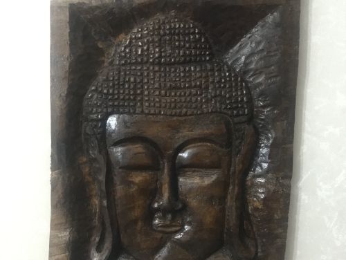 Handmade Buddha Wall Panel