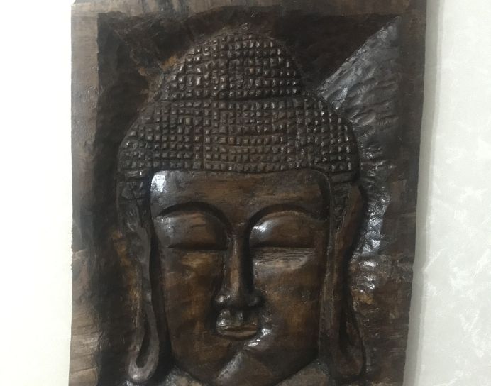Handmade Buddha Wall Panel
