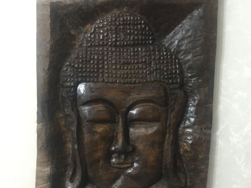 Handmade Buddha Wall Panel