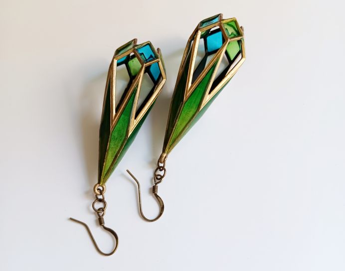 Art Deco Inspired Earrings
