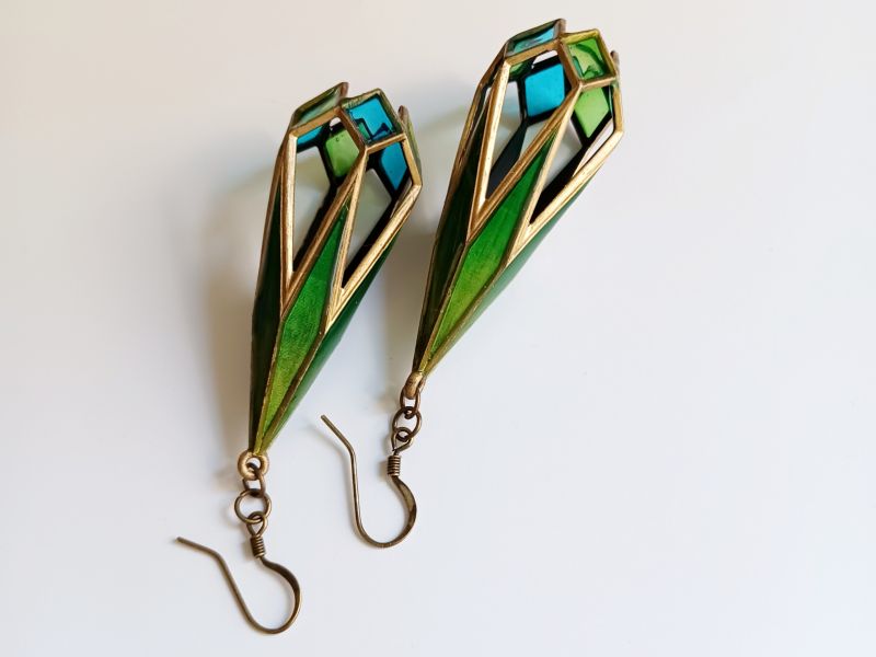 Art Deco Inspired Earrings