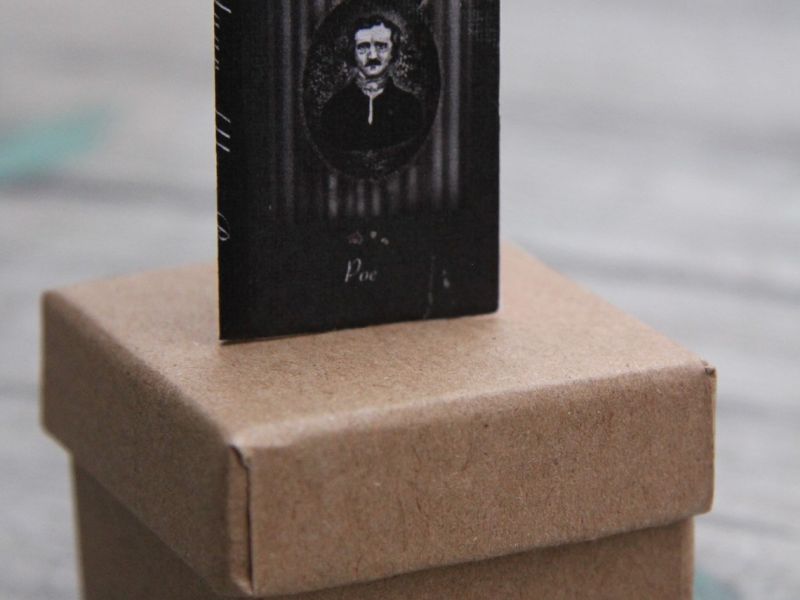 Edgar Allan Poe Miniature Handmade Book