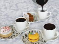 Armenian Alphabet Coffee Cup & Saucer Set