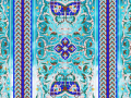 ARMENIAN TILES OF JERUSALEM SILK SCARF