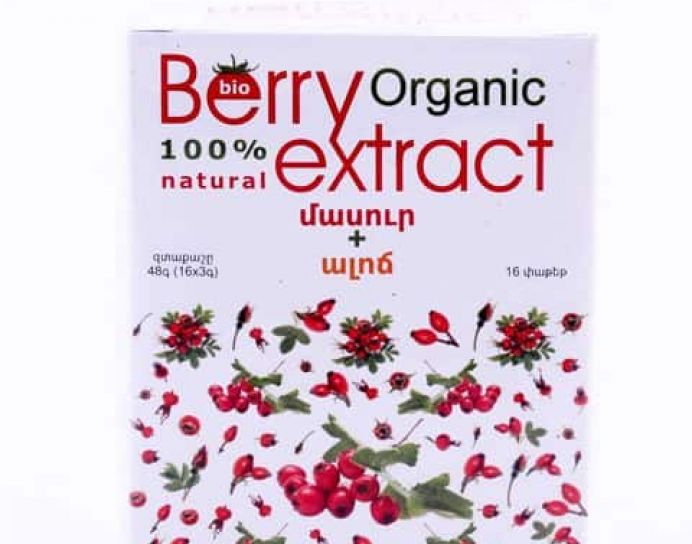 Herbal Instant Tea - Rosehip And Hawthorn Berry - Berry Organic