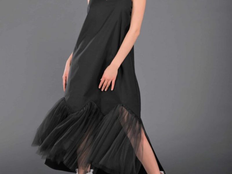 Сotton and Tulle dress