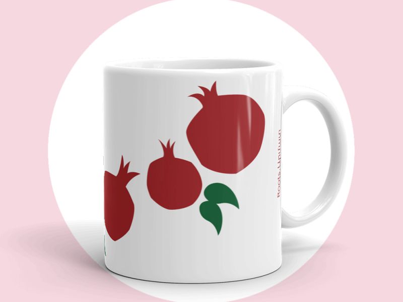 "Pomegranate" Mug