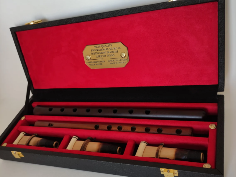 Collection of high quality professional Instruments - Armenian Duduk and Flute. Signature Product.