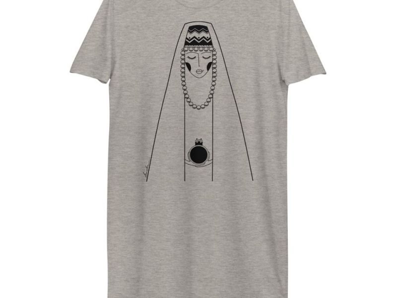 Armenian Girl / Organic Cotton T-shirt Dress