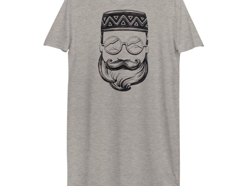 Armenian Men / Organic Cotton T-shirt Dress