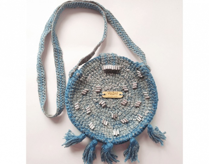 Crocheted bag Tsir Katin (Milky Way)