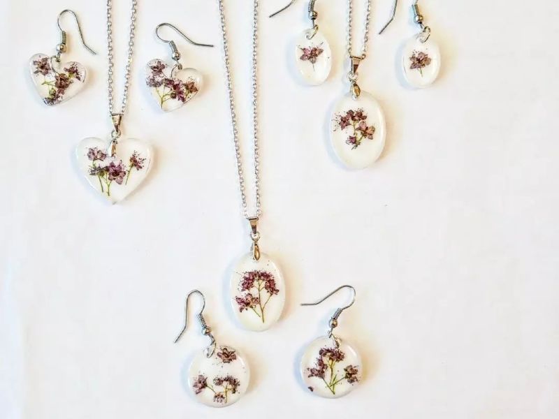 Handmade Jewelry - Necklace and Earrings