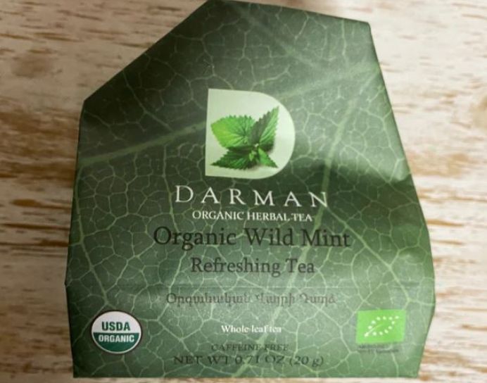 Armenian Organic Herbal Tea - Wild Mint - by Darman Tea - 20g pack