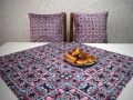 Tablecloth and 2 Pillowcases with Armenian Ornaments