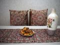 Tablecloth and 2 Pillowcases with Armenian Ornaments