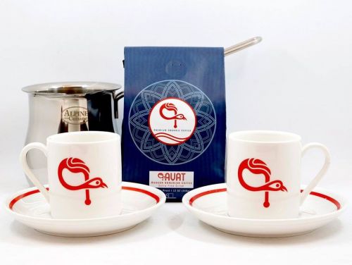 Armenian Coffee Starter Set & Gift Pack (Signature ԳAVAT Coffee Cups)