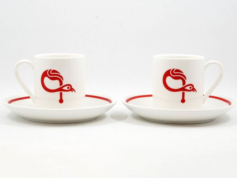 Signature ԳAVAT Coffee Cup & Saucer (Set Of 2)