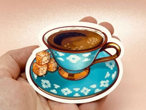Armenian Coffee Surj Stickers - Cute Die Cut Stickers - Cute Stickers - Armenian Sticker Gift