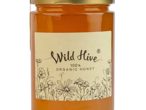 Honey "Wild Hive" 100% Certified Organic 430g without wooden box