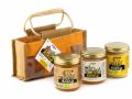 "PAMP" Fatherland's fragrance honey bundle in a linen bag (3*500g)