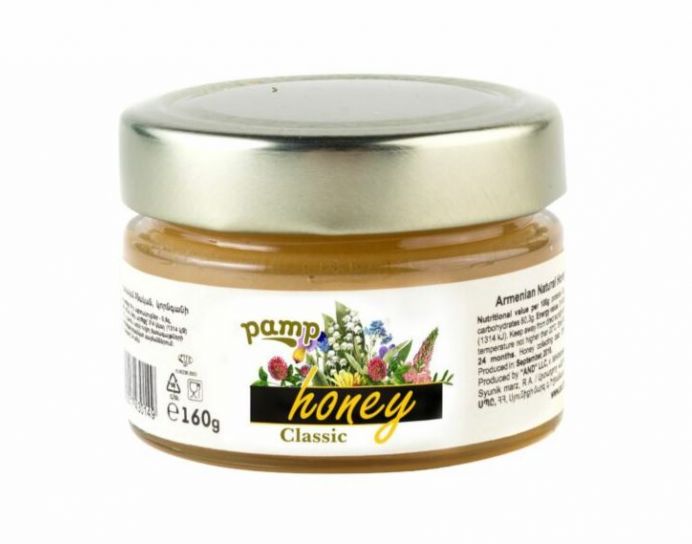 Classic honey "PAMP" 160g.