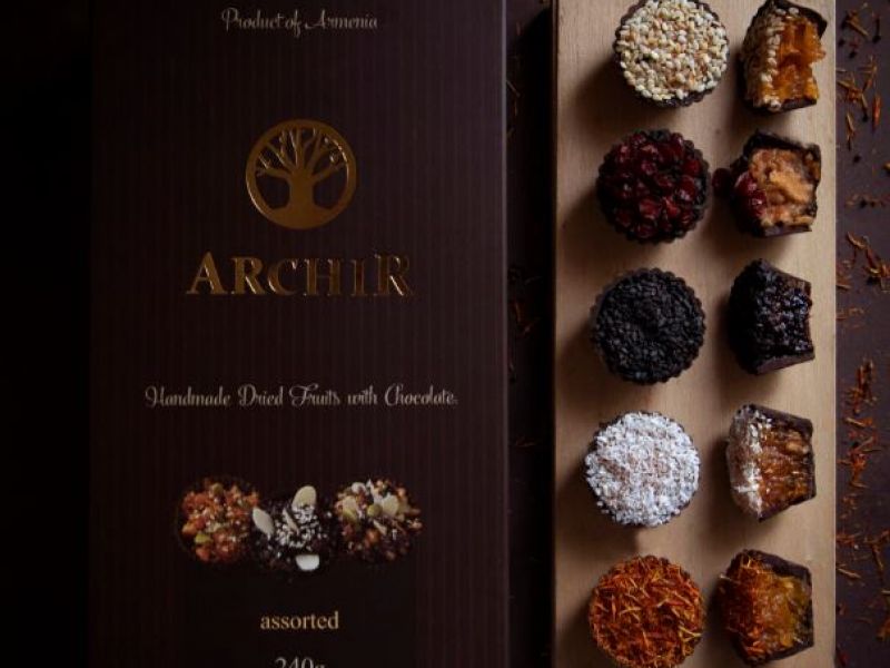 Handmade Dried Fruits With Chocolate