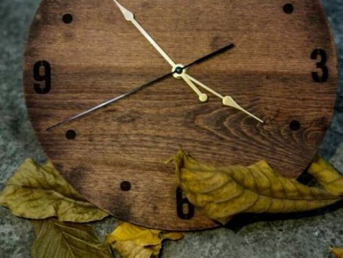 Wooden Clock "Elegant"