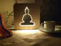 3D Wooden LED Night Lamp Customizable